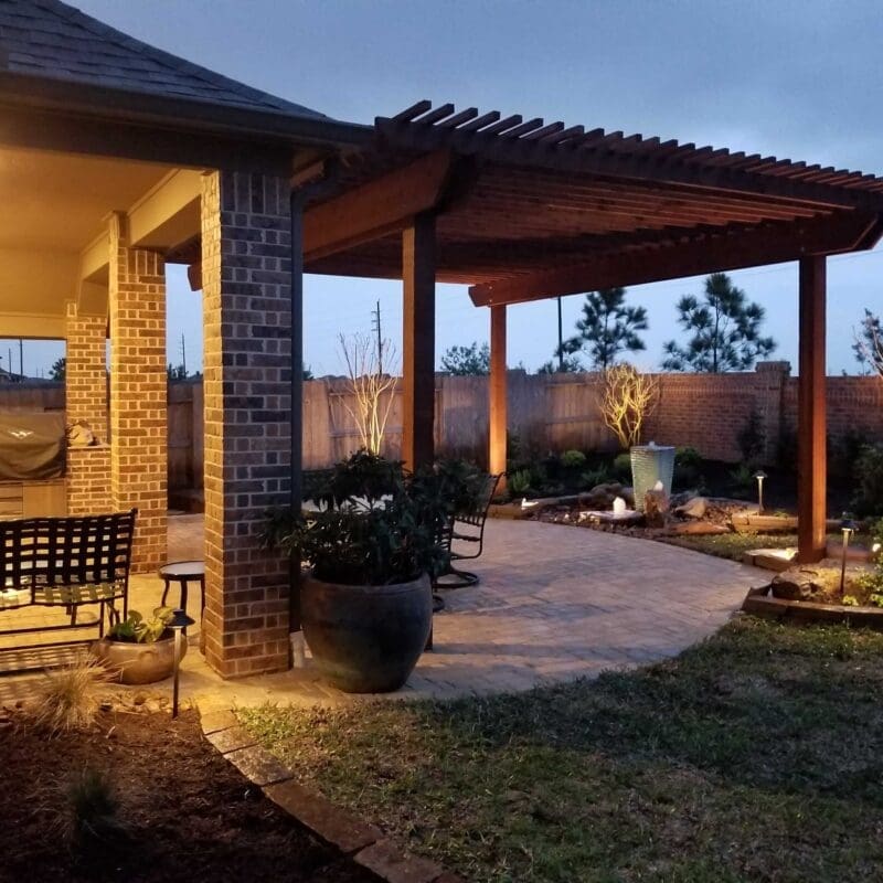 The Woodlands, TX Outdoor Living Space